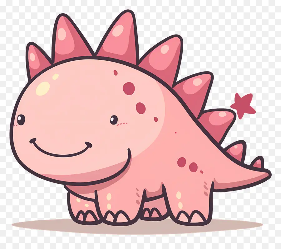 Karikatür Dinozor，Pembe Dinozor PNG