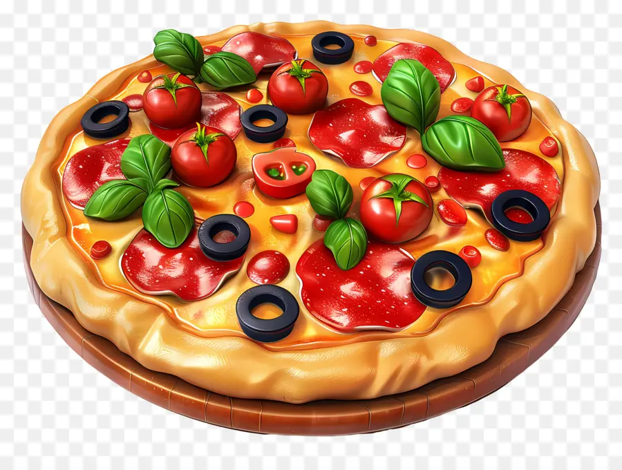 İtalyan Pizzası，Pizza PNG