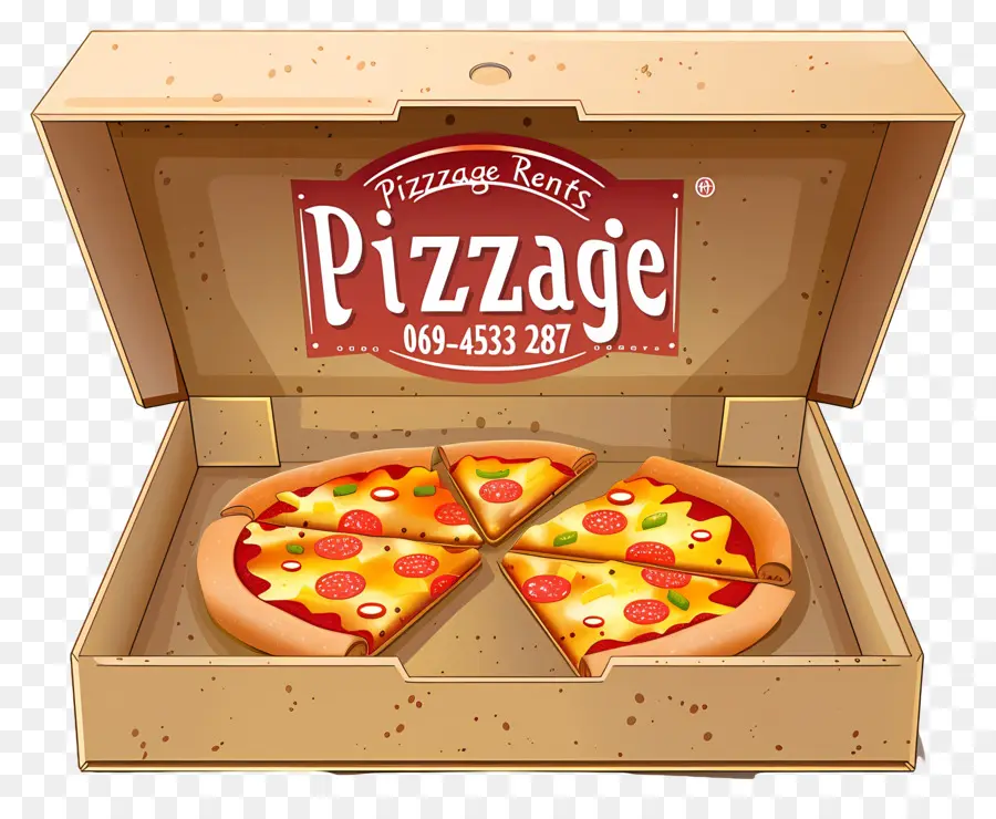 Pizza Kutusu，Pizza PNG