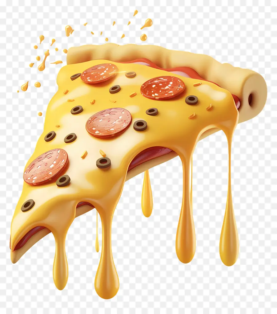 3 Boyutlu Pizza，Pizza Dilimi PNG