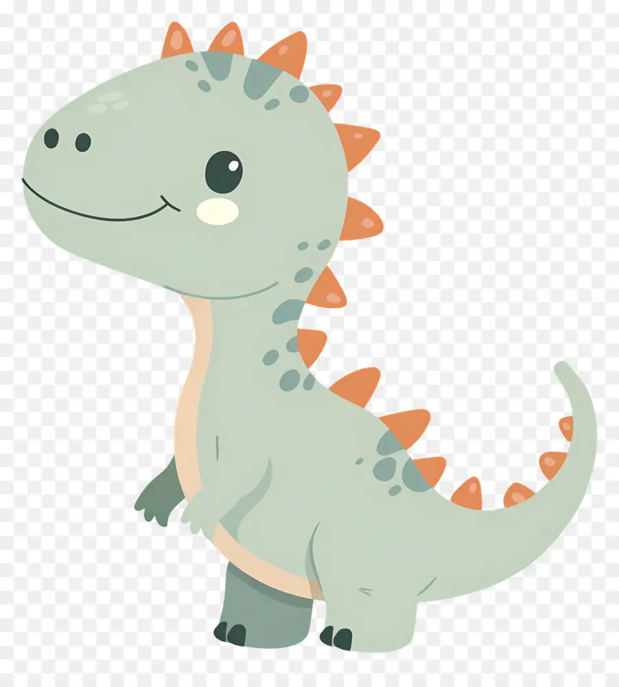 Karikatür Dinozor，Mor Dinozor PNG