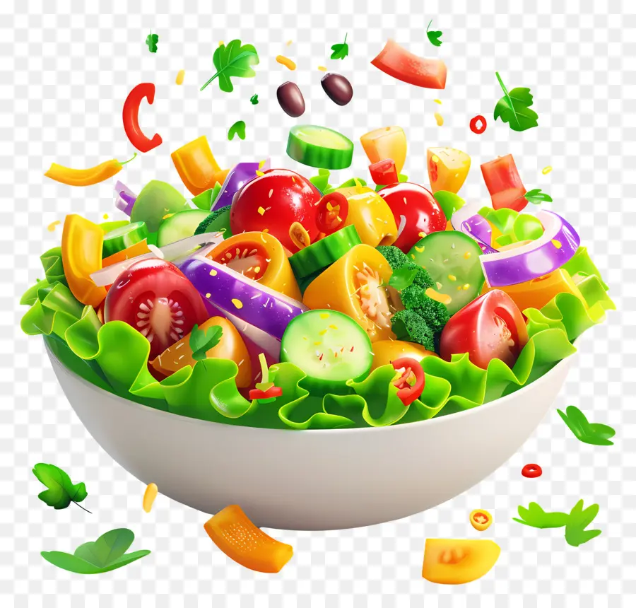 Sağlıklı Salata，Yapraklı Salata PNG