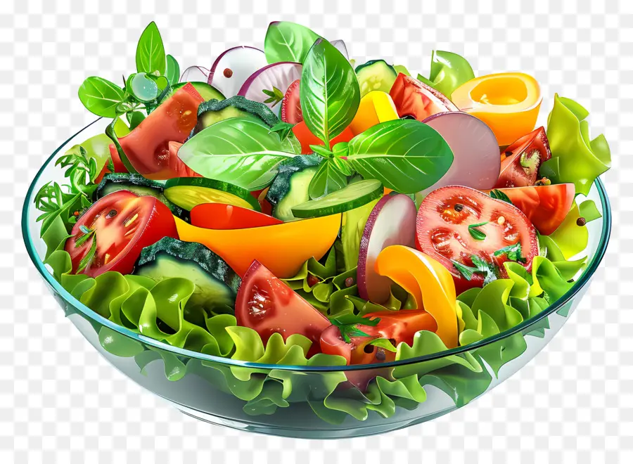 Taze Salata，Karışık Salata PNG