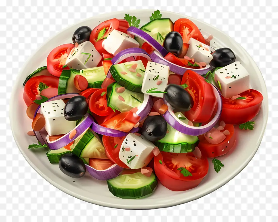 Yunan Salatası，Sebze PNG