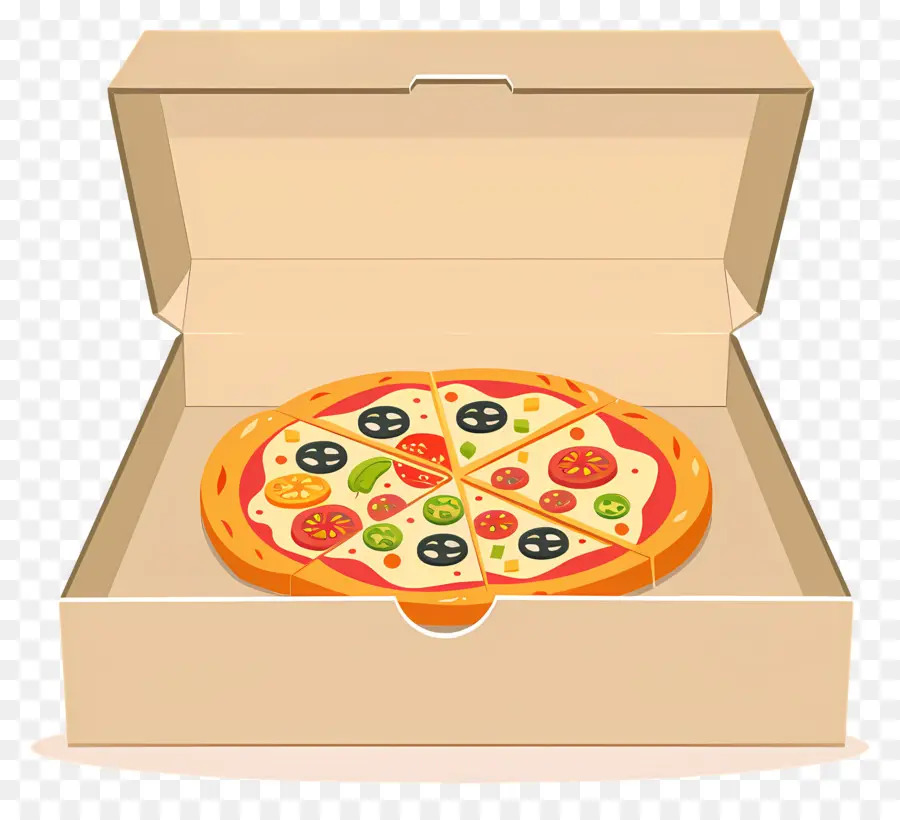 Pizza Kutusu，Kutudaki Pizza PNG