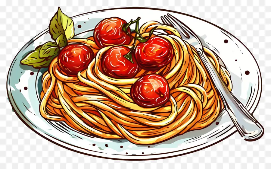 Spagetti，Makarna PNG