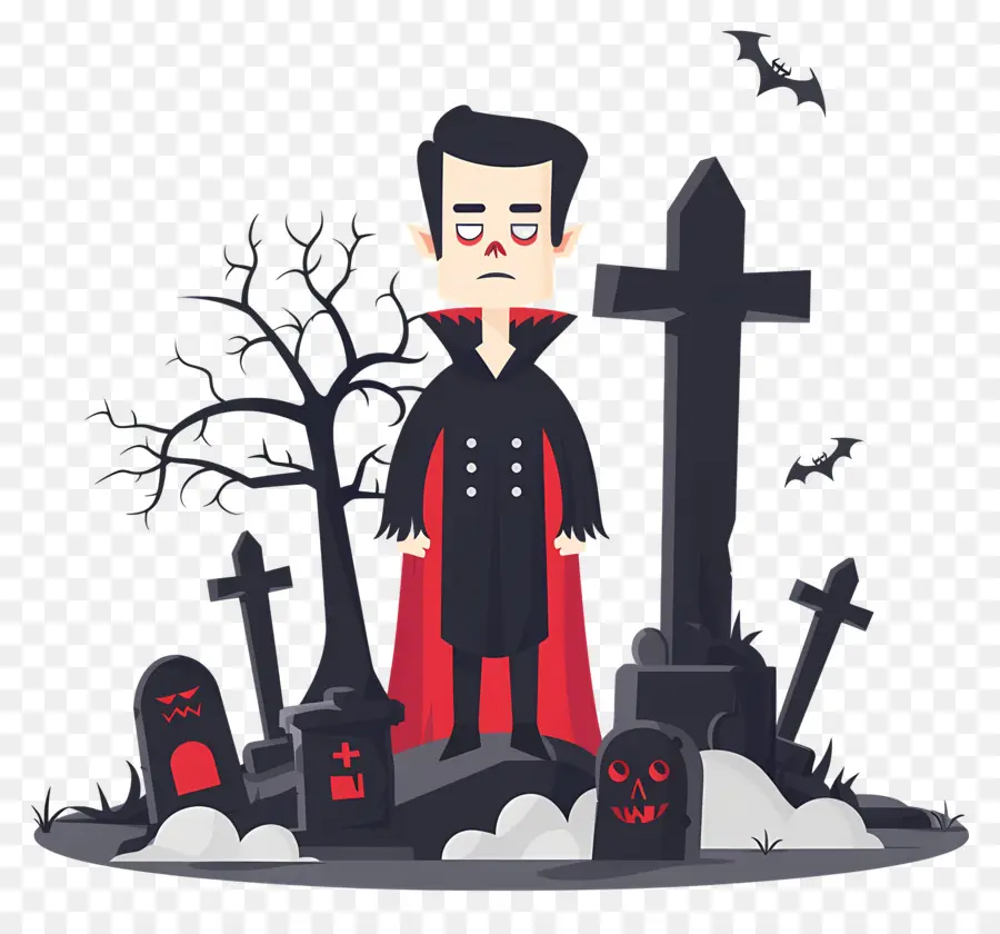 Cadılar Bayramı Vampiri，Karikatürize Et Vampir PNG