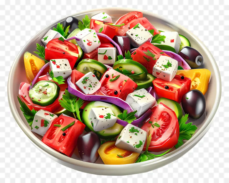 Yunan Salatası，Sebze PNG