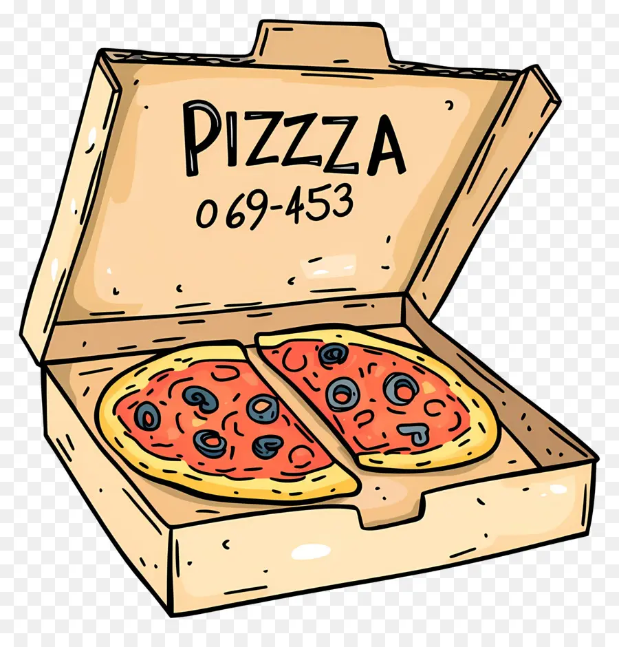 Pizza Kutusu，Pizza PNG