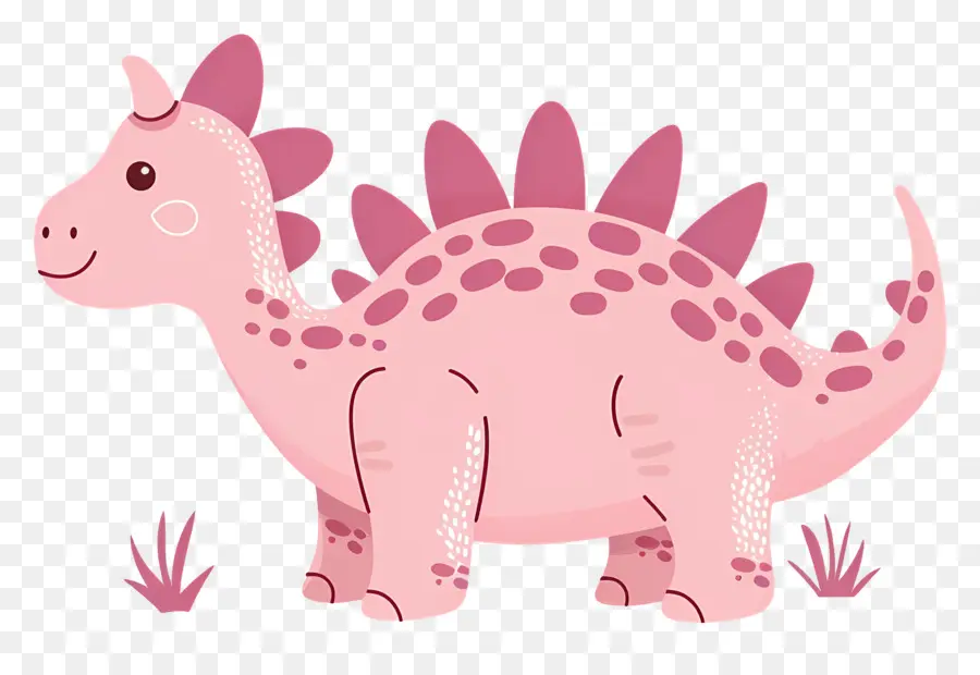 Karikatür Dinozor，Pembe Dinozor PNG