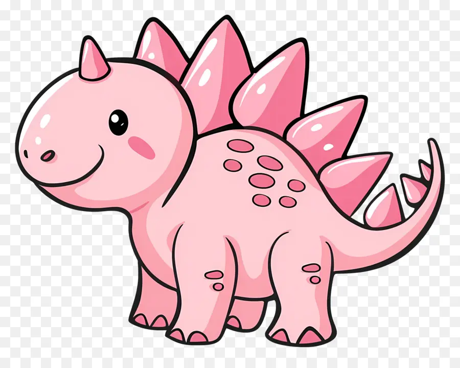 Karikatür Dinozor，Pembe Dinozor PNG