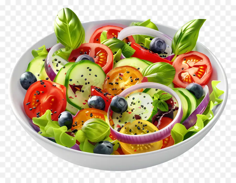 Taze Salata，Karışık Salata PNG