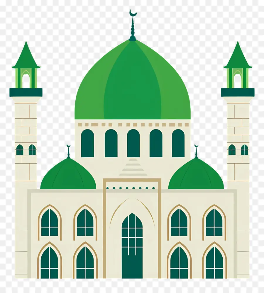 Medine，Yeşil Cami PNG