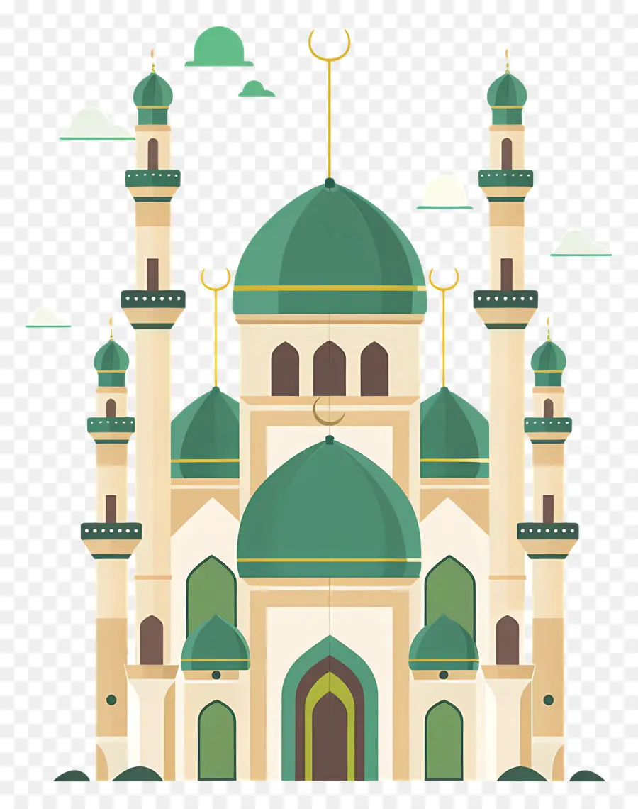 Medine，Yeşil Cami PNG