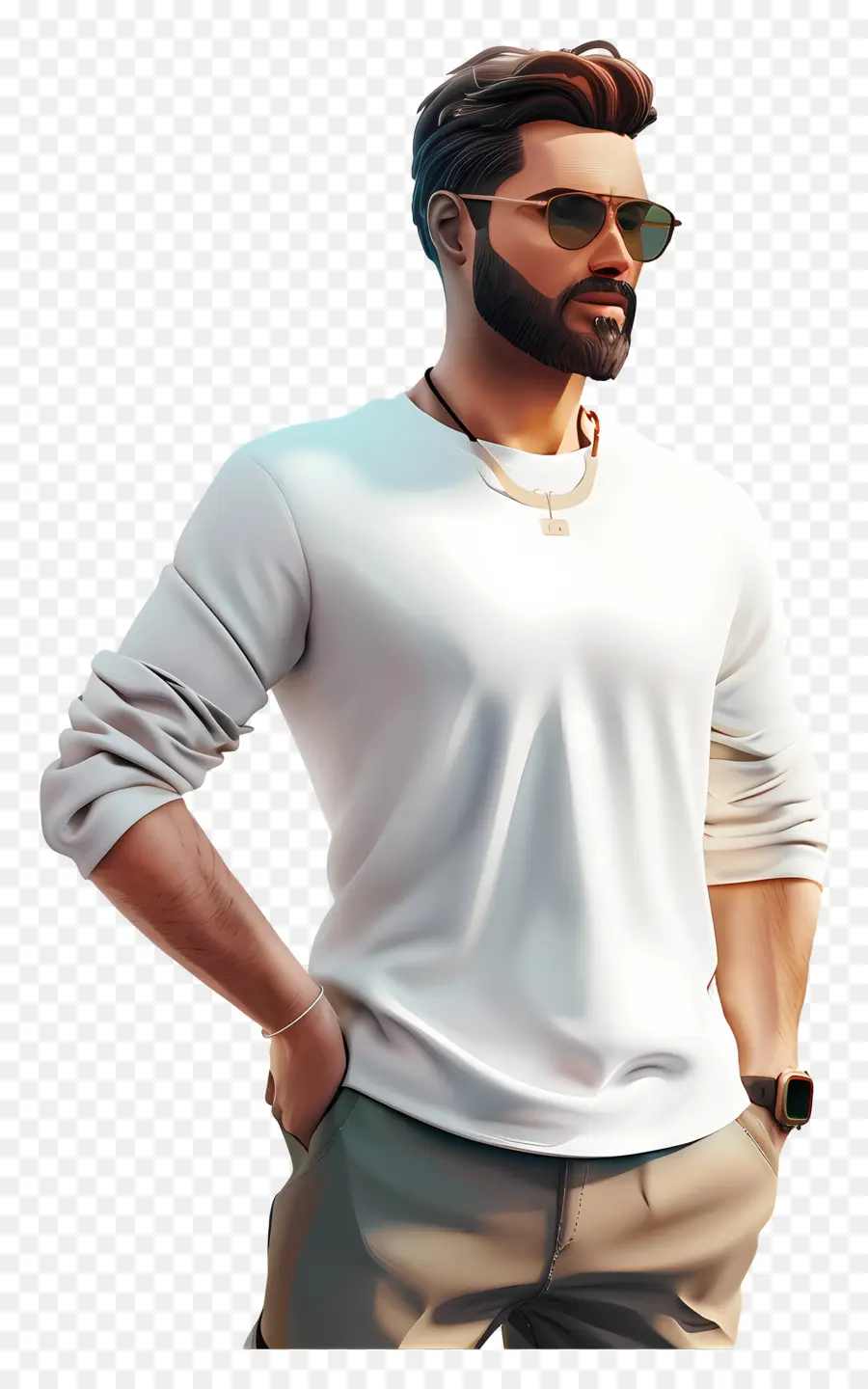 Havalı Adam，şık Adam PNG