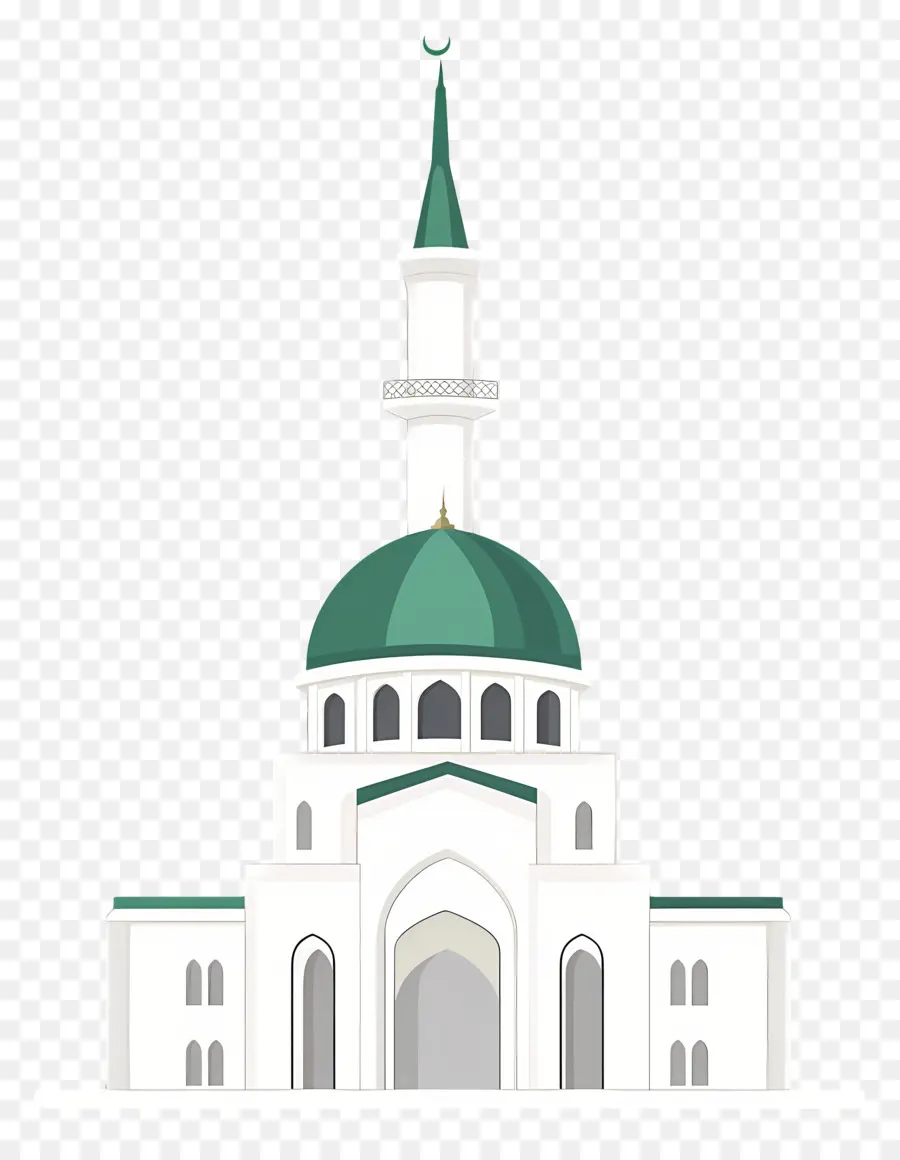 Medine，Beyaz Cami PNG