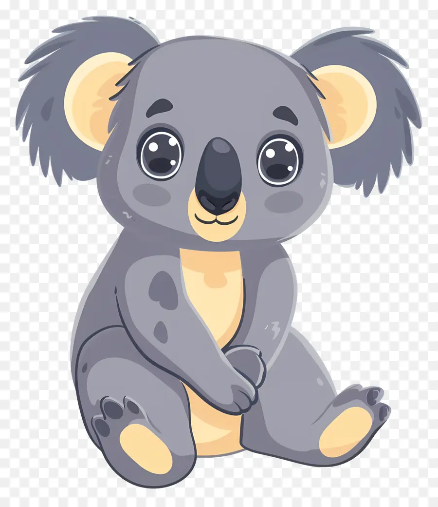 Sevimli Koala，Karikatür PNG