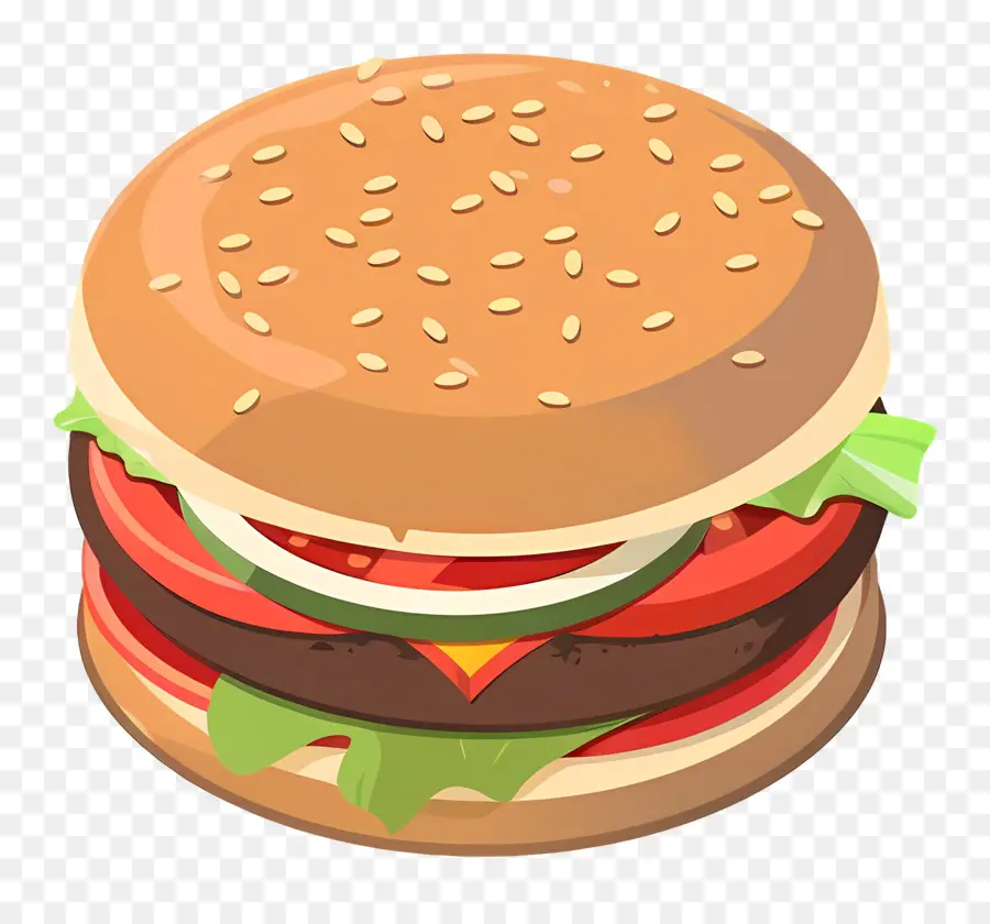 Dana Burger，Duble çizburger PNG