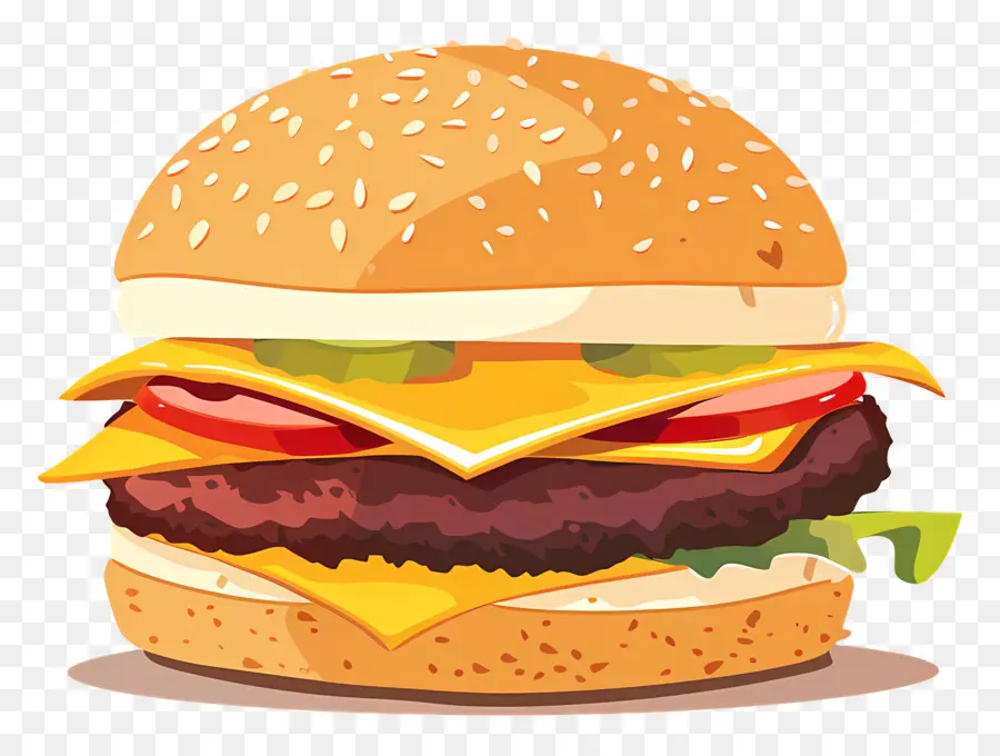 Dana Burger，Cheeseburger PNG