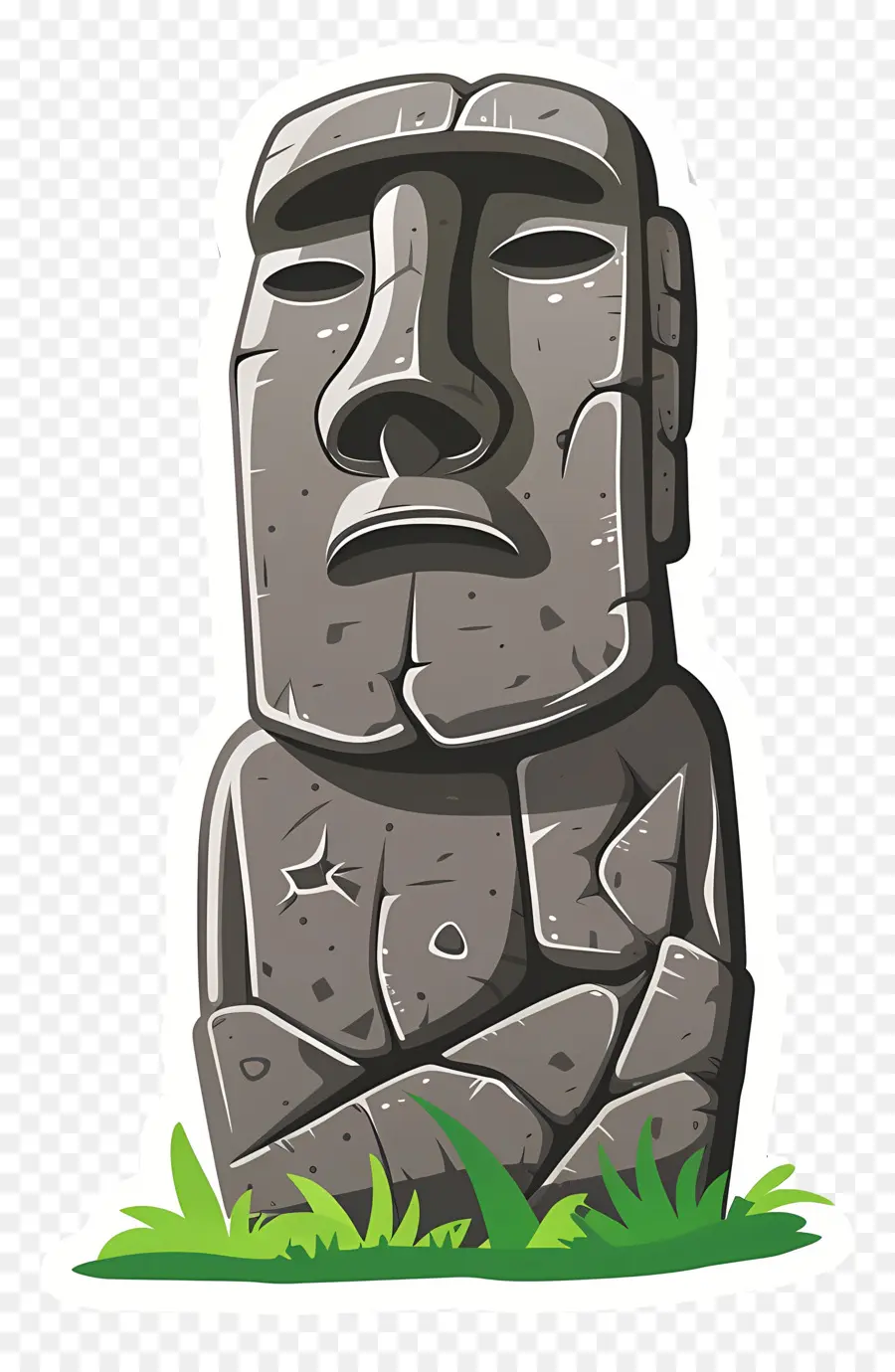 Moai，Taş Heykel PNG