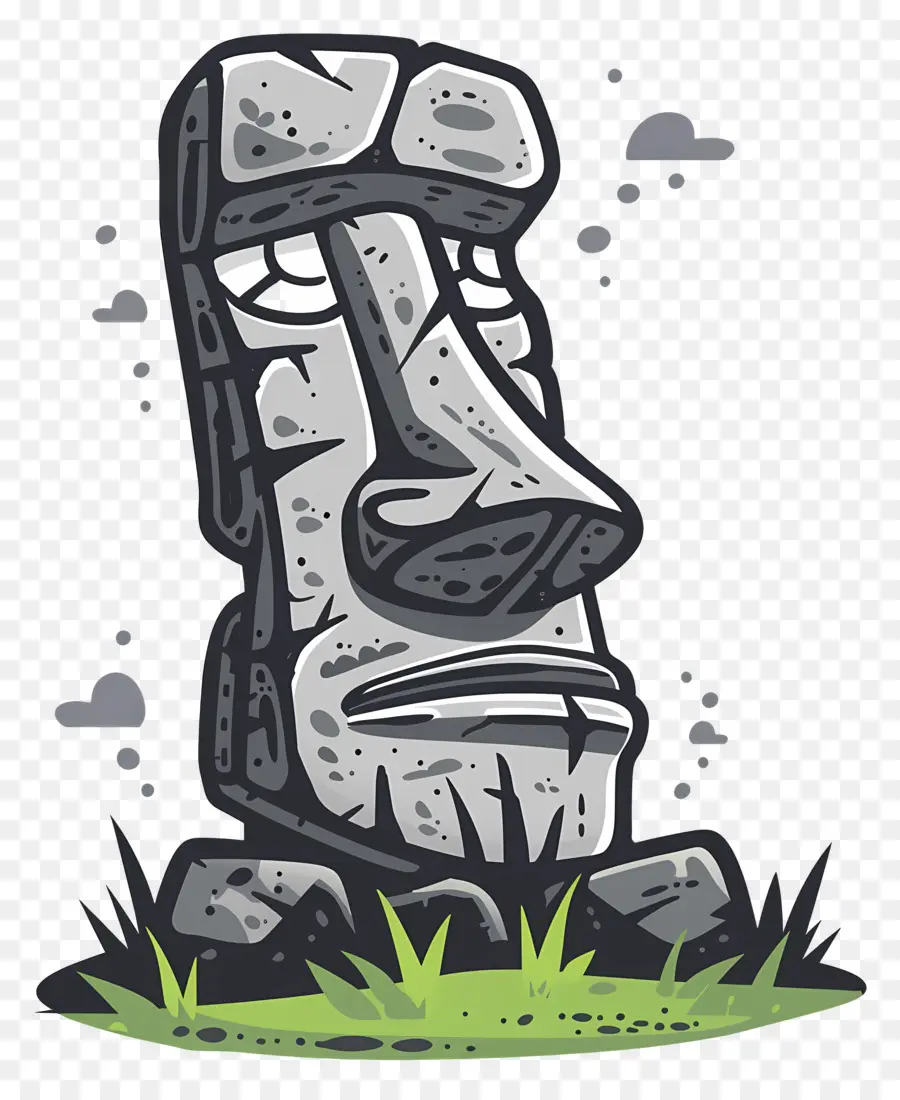 Moai，Taş Heykel PNG