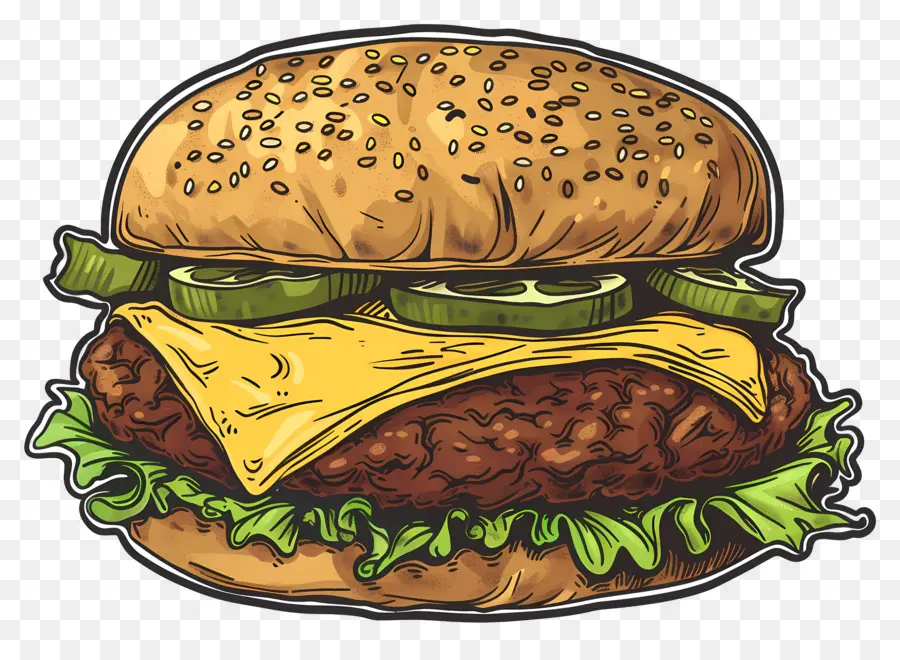 Dana Burger，Hamburger PNG