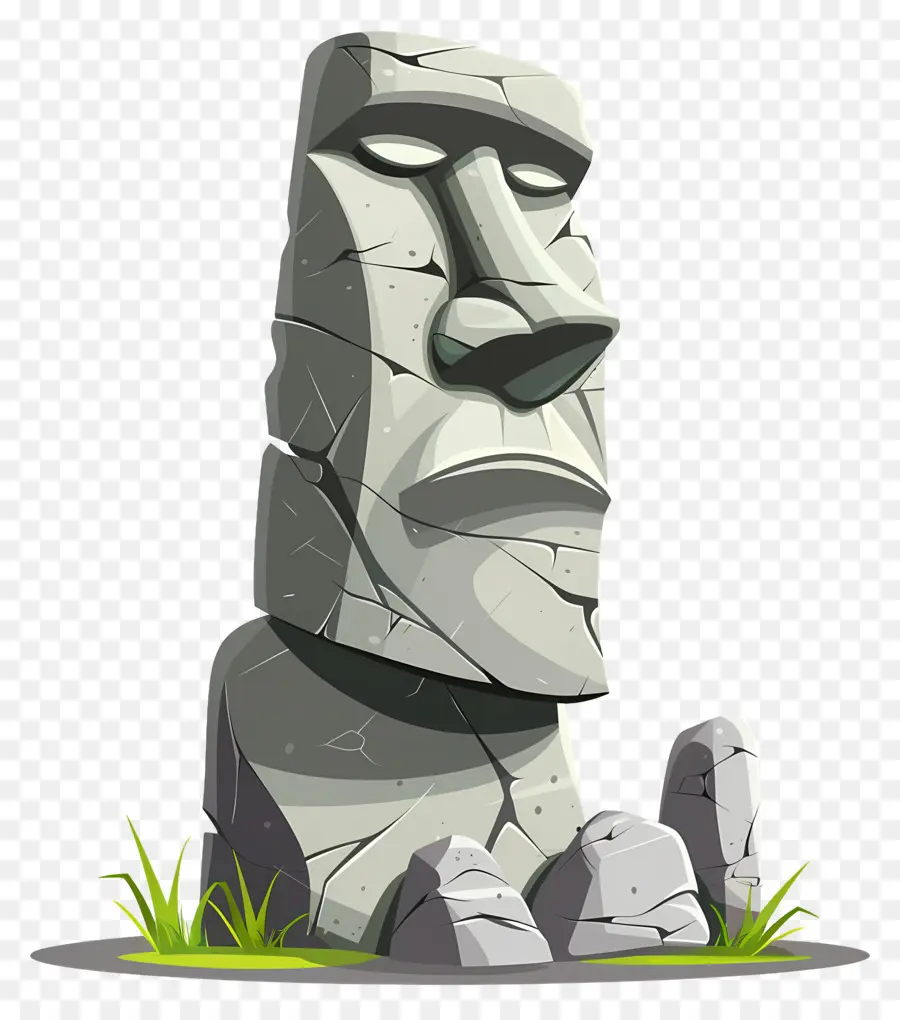 Moai，Taş Heykel PNG