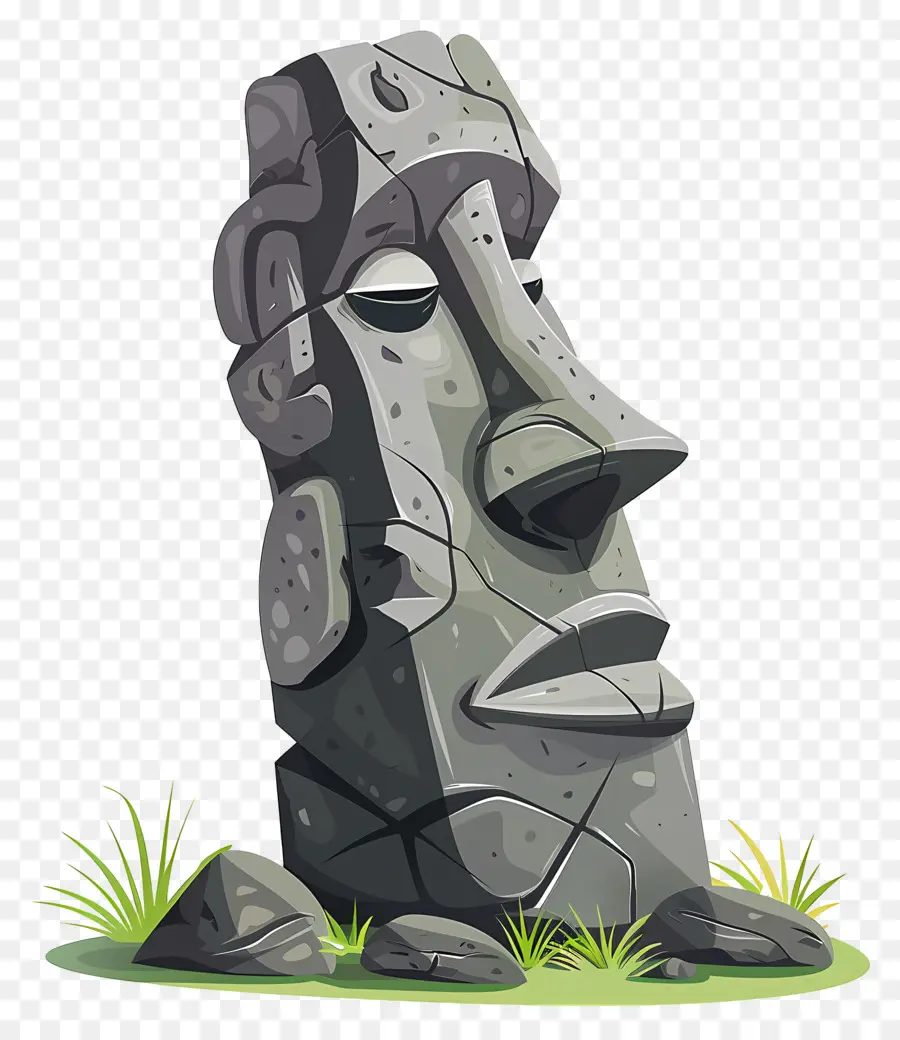 Moai，Taş Heykel PNG