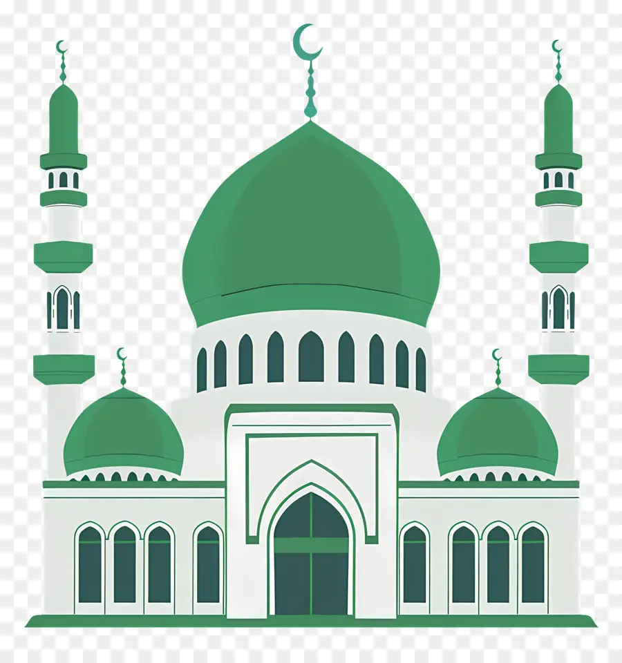 Medine，Yeşil Kubbeli Cami PNG