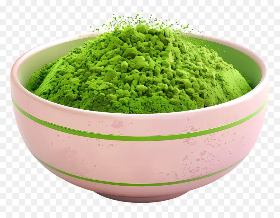 Matcha Tozu，Yeşil Toz PNG