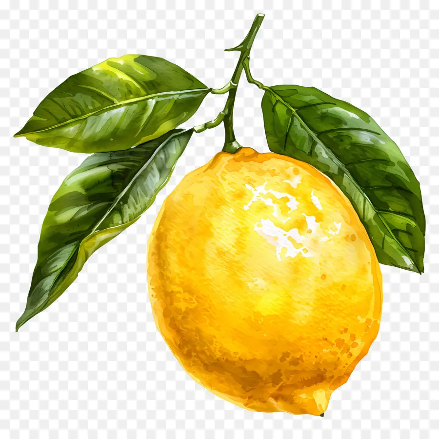 Suluboya Limon，Tek Limon PNG