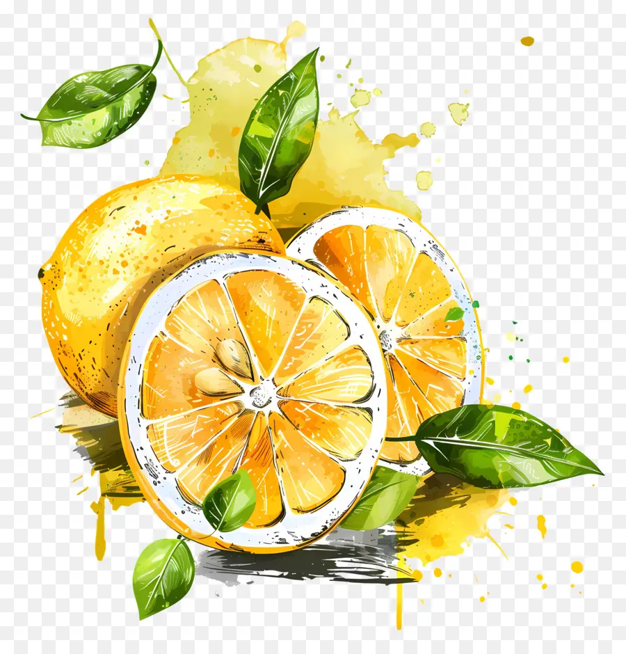 Suluboya Limon，Limon PNG