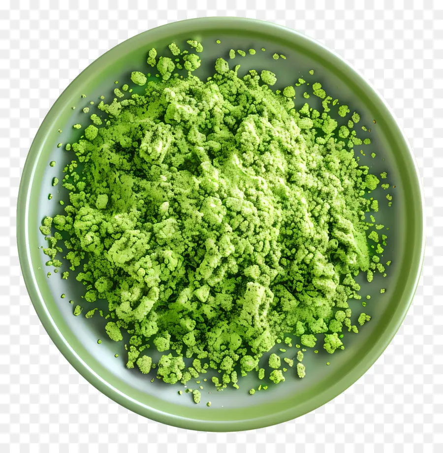 Matcha Tozu，Yeşil Toz PNG