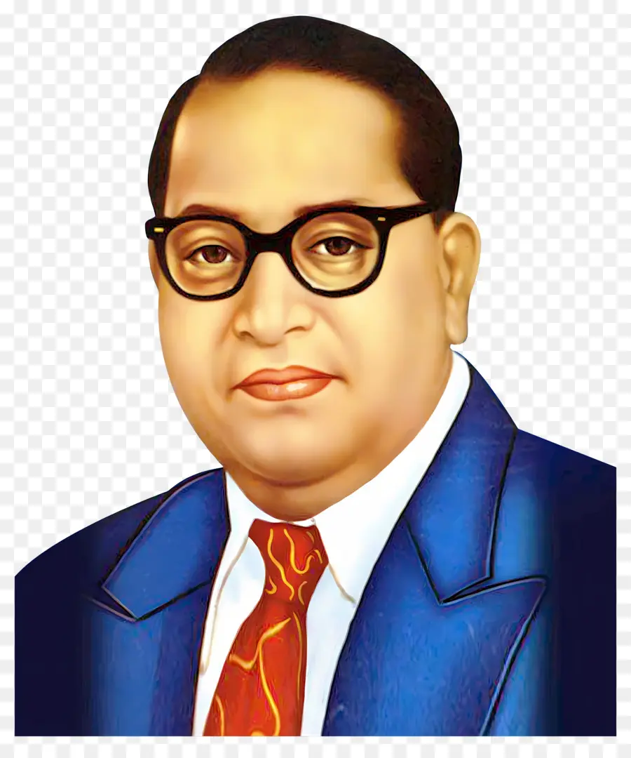 Br Ambedkar，Portre PNG