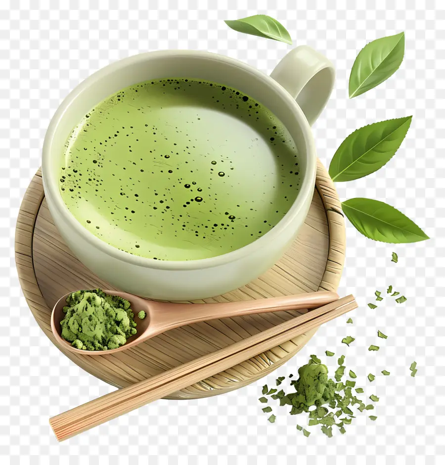 Matcha Yeşil Çay，Matcha Çayı PNG