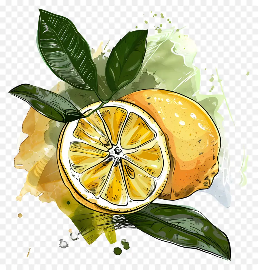 Suluboya Limon，Limon PNG