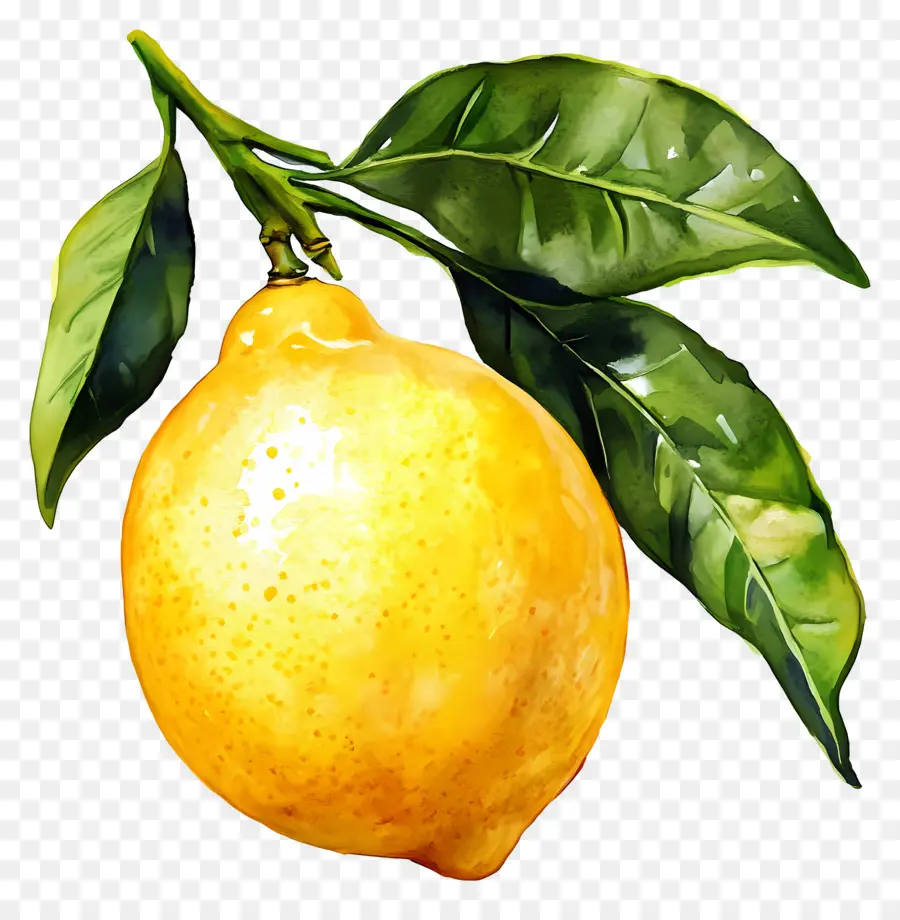 Suluboya Limon，Tek Limon PNG