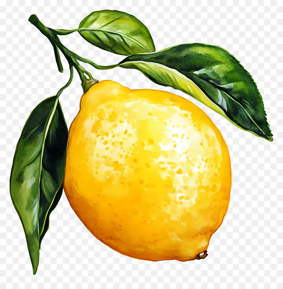 Suluboya Limon，Tek Limon PNG