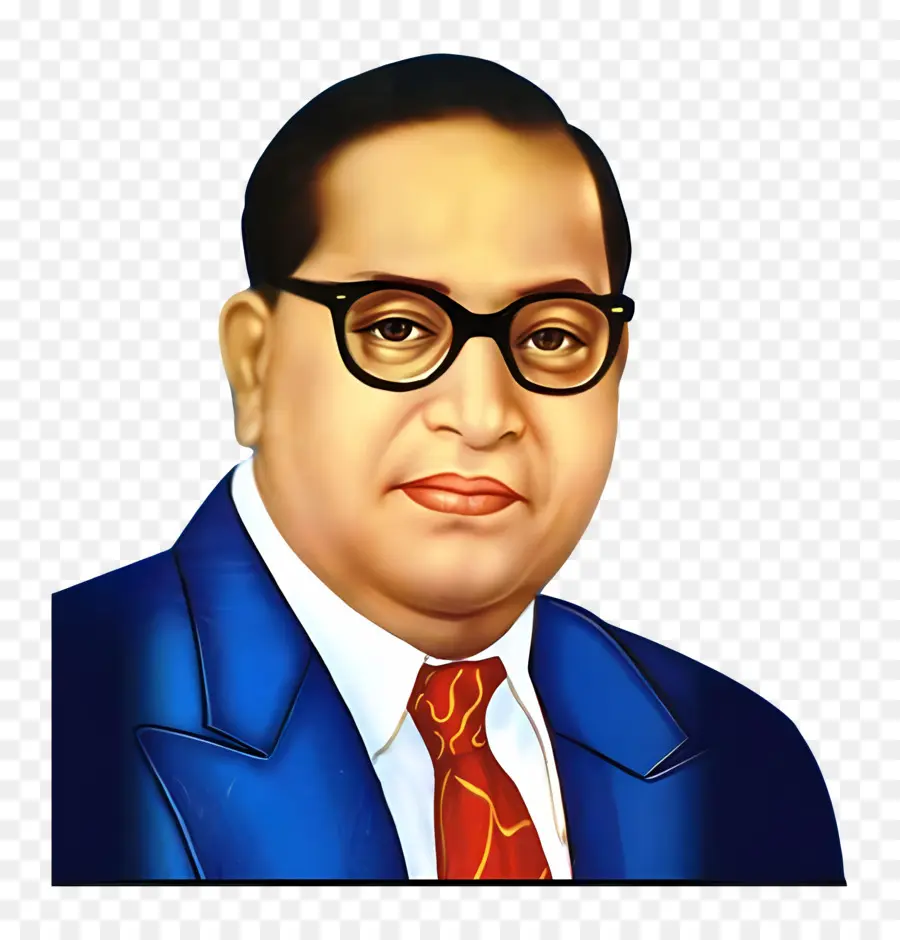 Br Ambedkar，Portre PNG