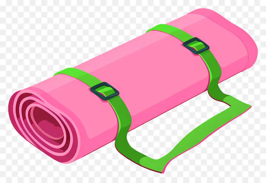 Yoga Minderi，Pembe Rulo Mat PNG