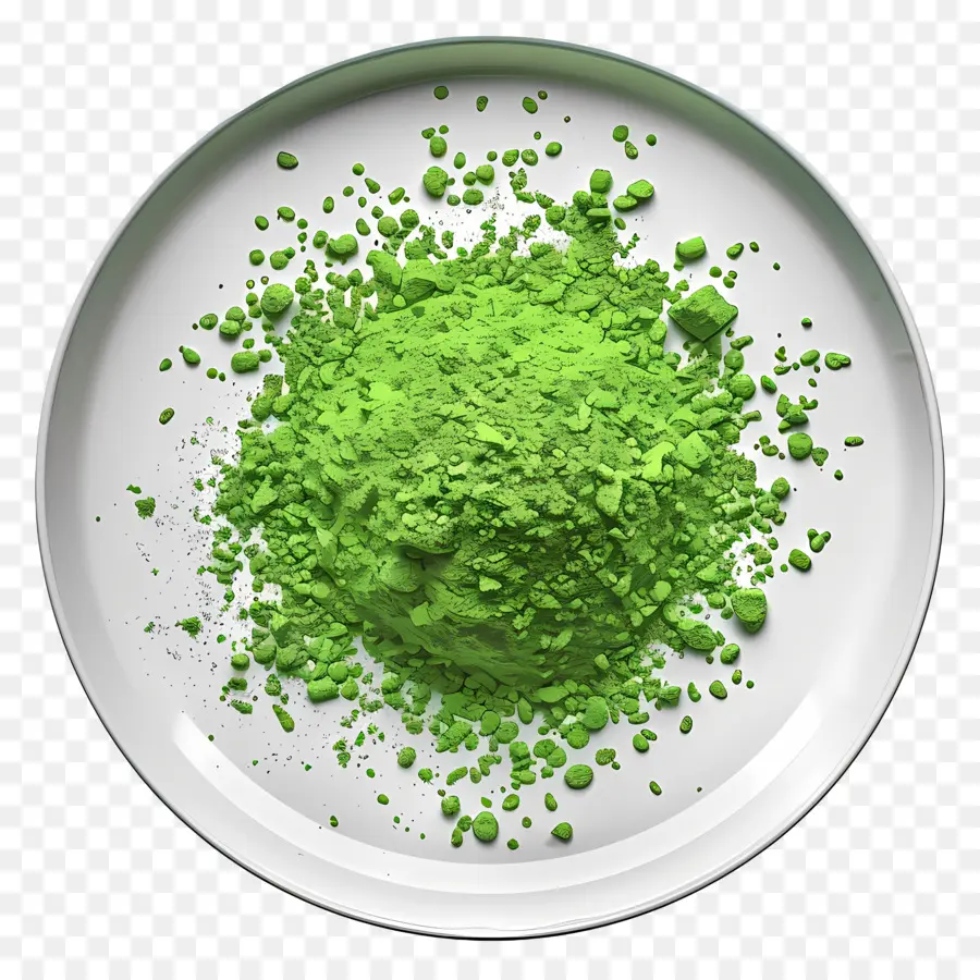 Matcha Tozu，Yeşil Toz PNG