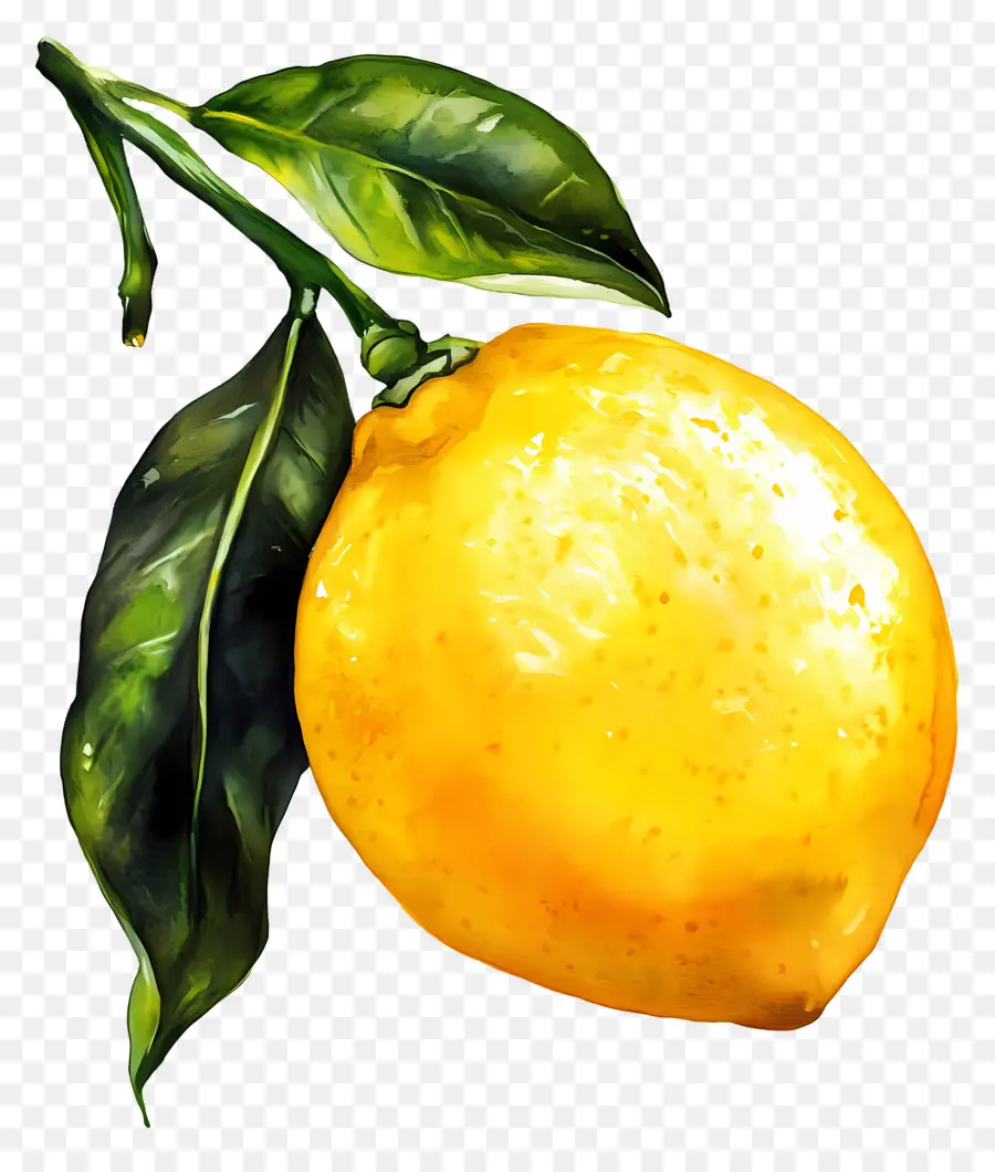 Suluboya Limon，Tek Limon PNG