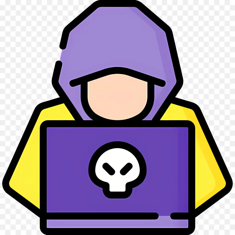 Siber Güvenlik，Hacker Simgesi PNG