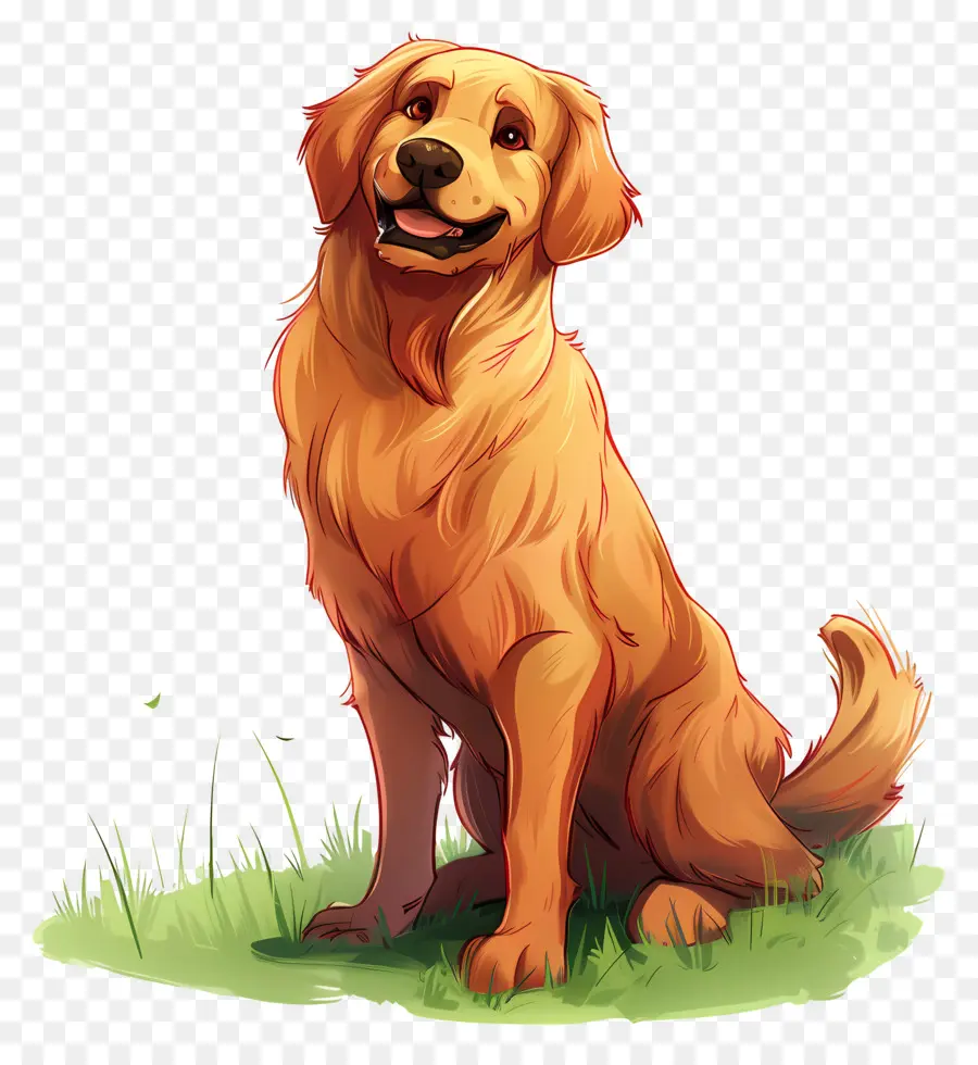 Köpek Golden Retriever，Golden Retriever PNG