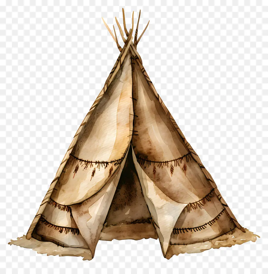 Suluboya çadırı，Teepee PNG