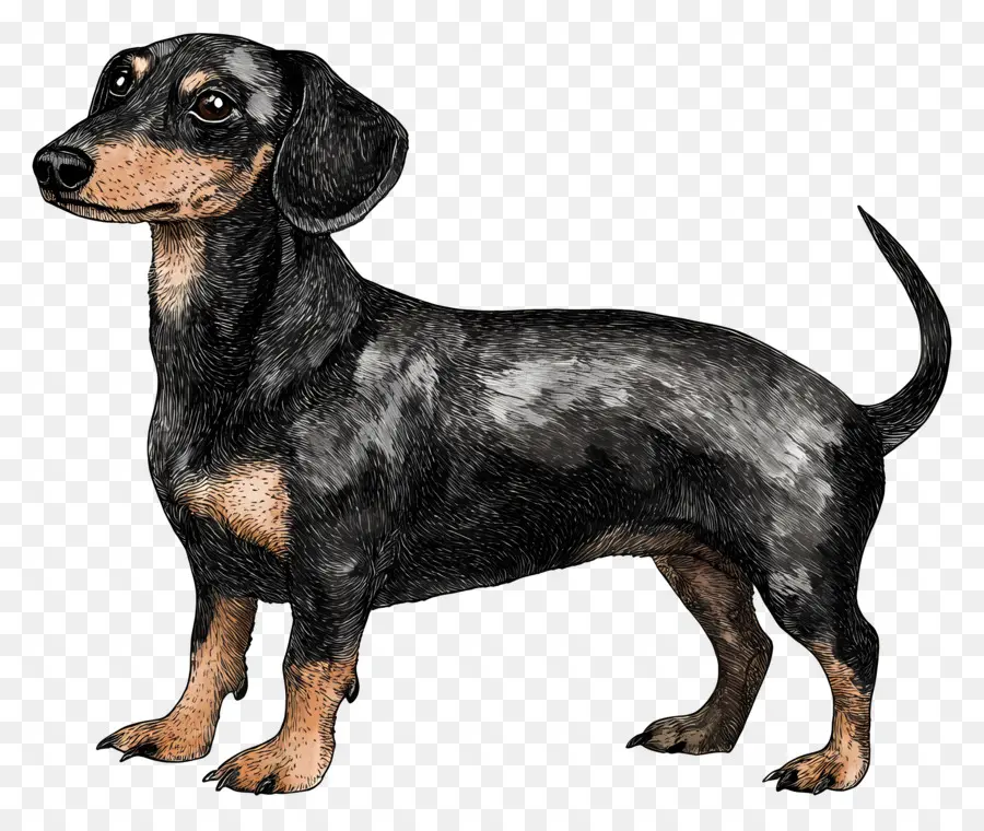 Animasyonlu Köpek，Dachshund Köpeği PNG