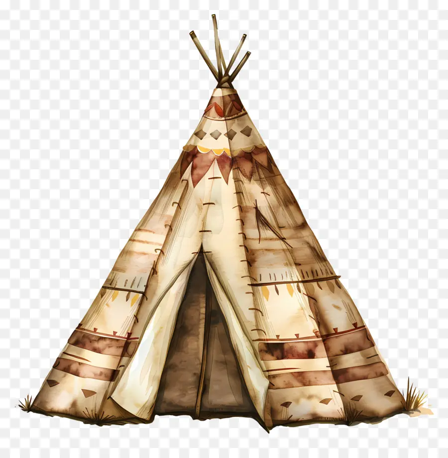 Suluboya çadırı，Teepee PNG