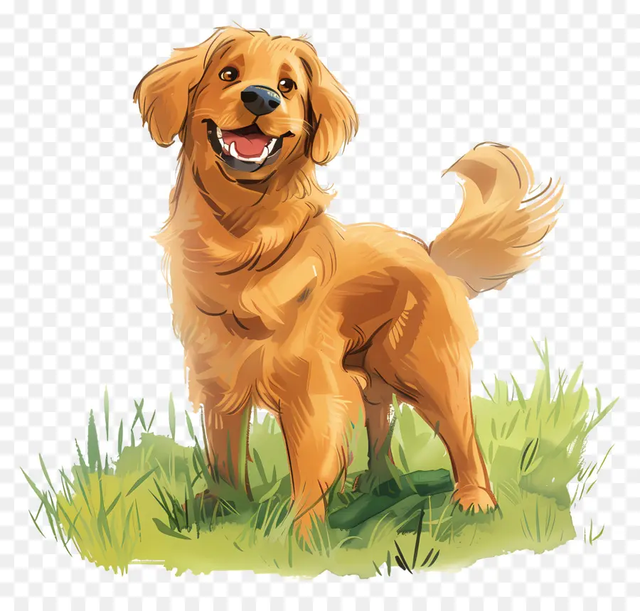 Köpek Golden Retriever，Golden Retriever PNG