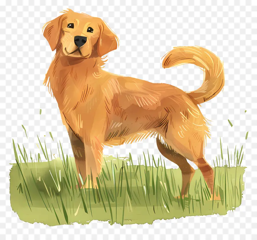 Köpek Golden Retriever，Golden Retriever PNG