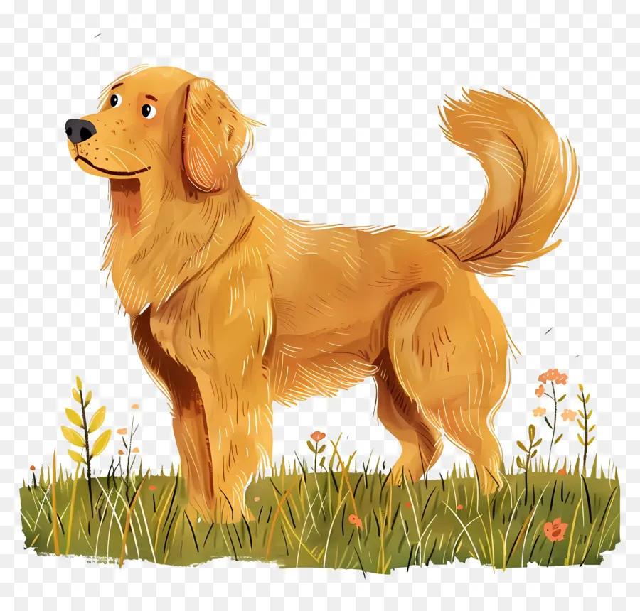 Köpek Golden Retriever，Golden Retriever PNG